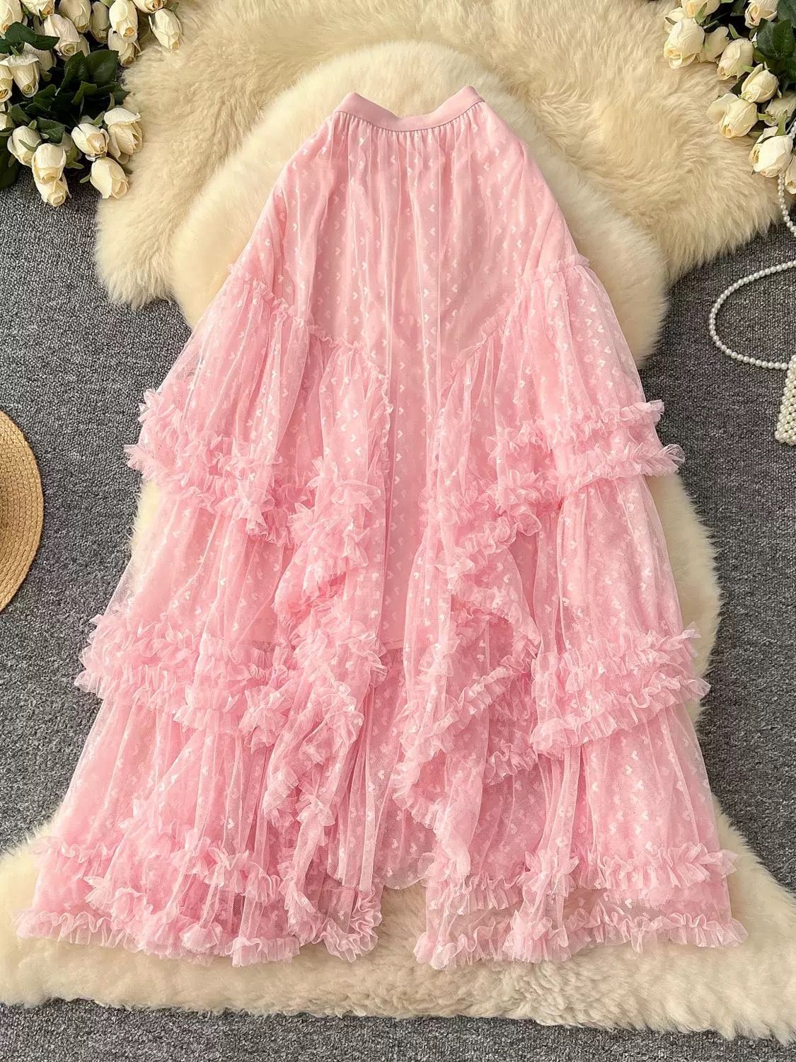 Just a feeling mesh skirt FS128 image