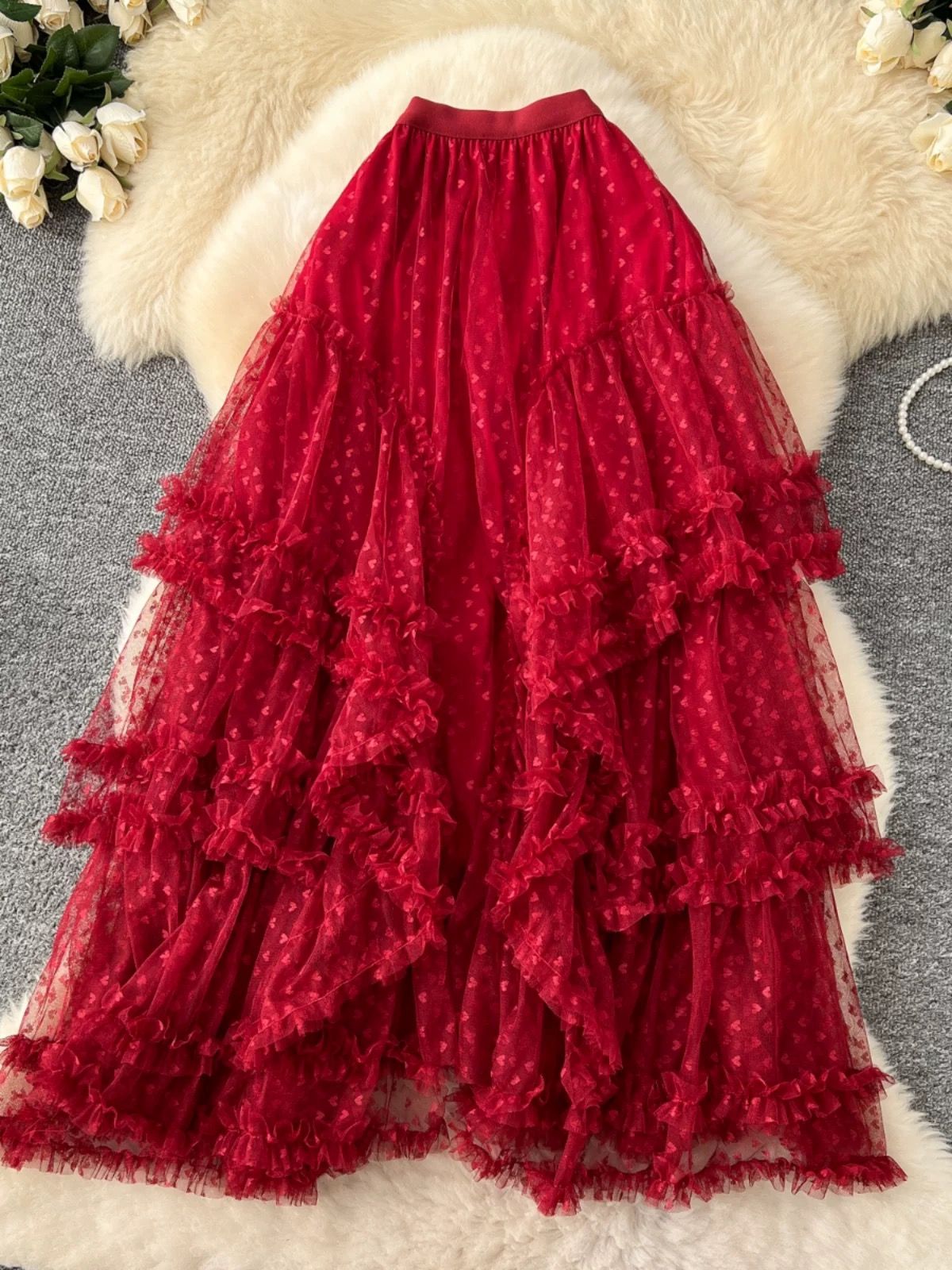 Just a feeling mesh skirt FS128 image