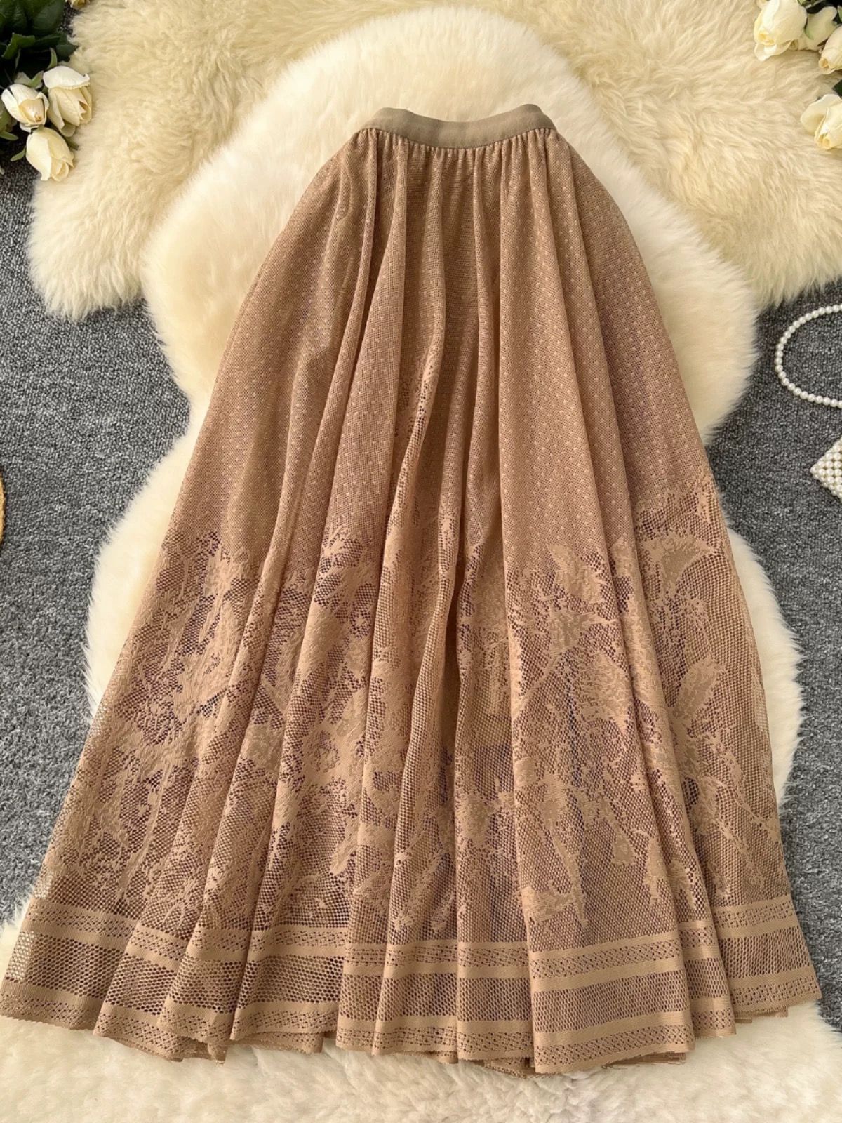 Puff baby mesh skirt FS127 image