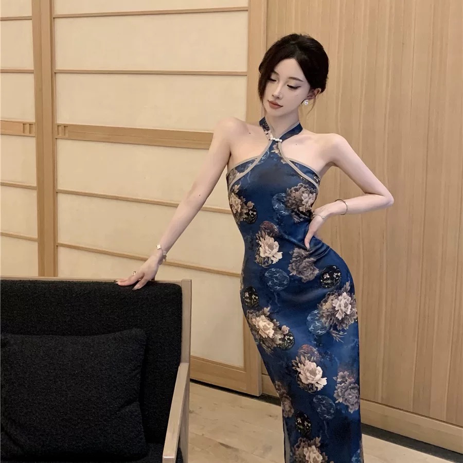Brace up qipao dress Q225 image