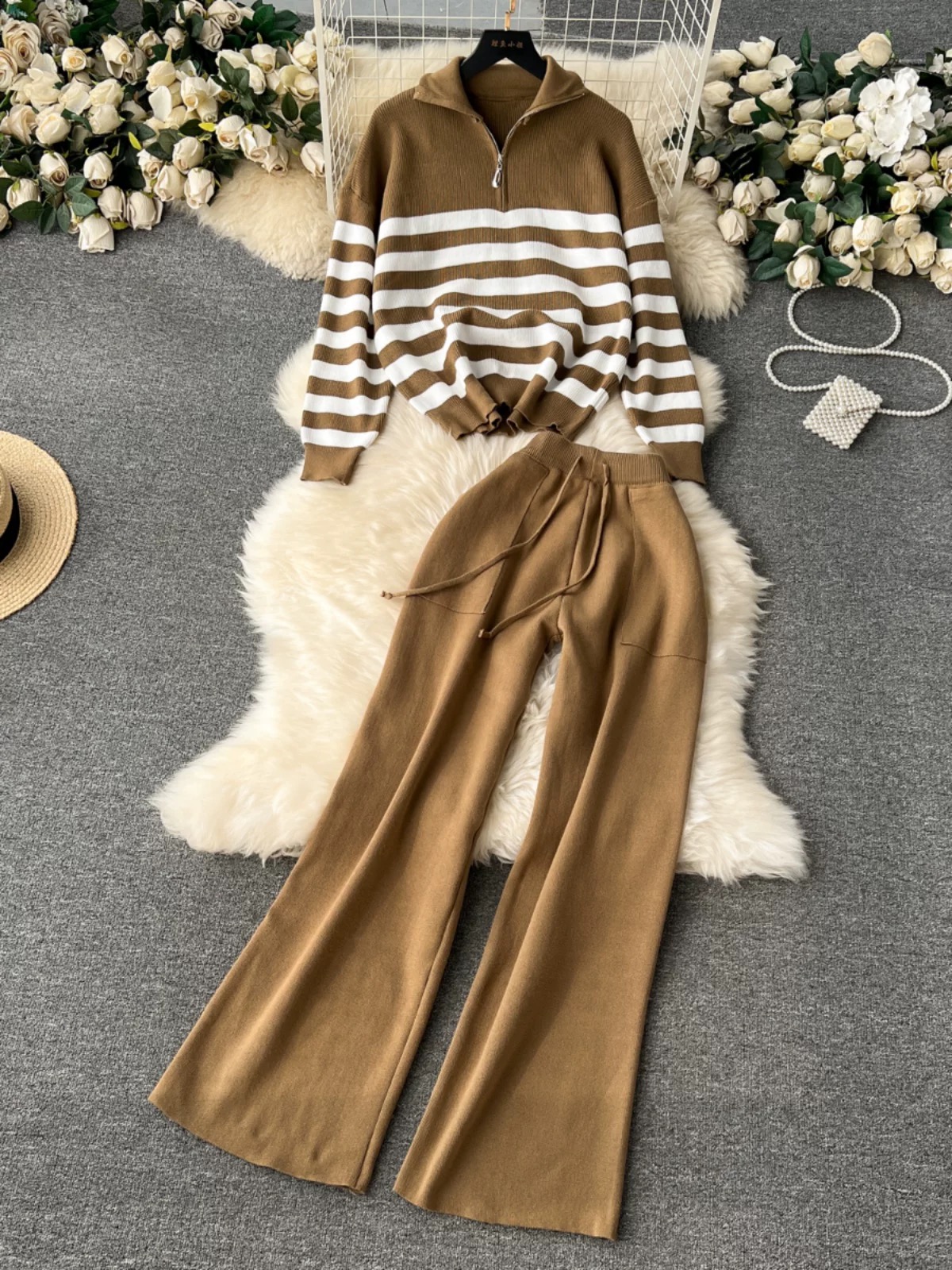 Flirtatious ways sweat set TPZZ3063