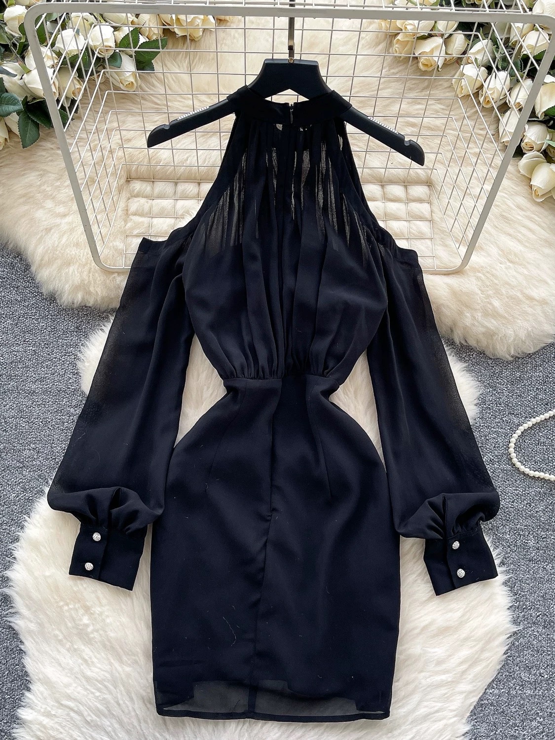 Back to cocktail parties dress FBC390 image