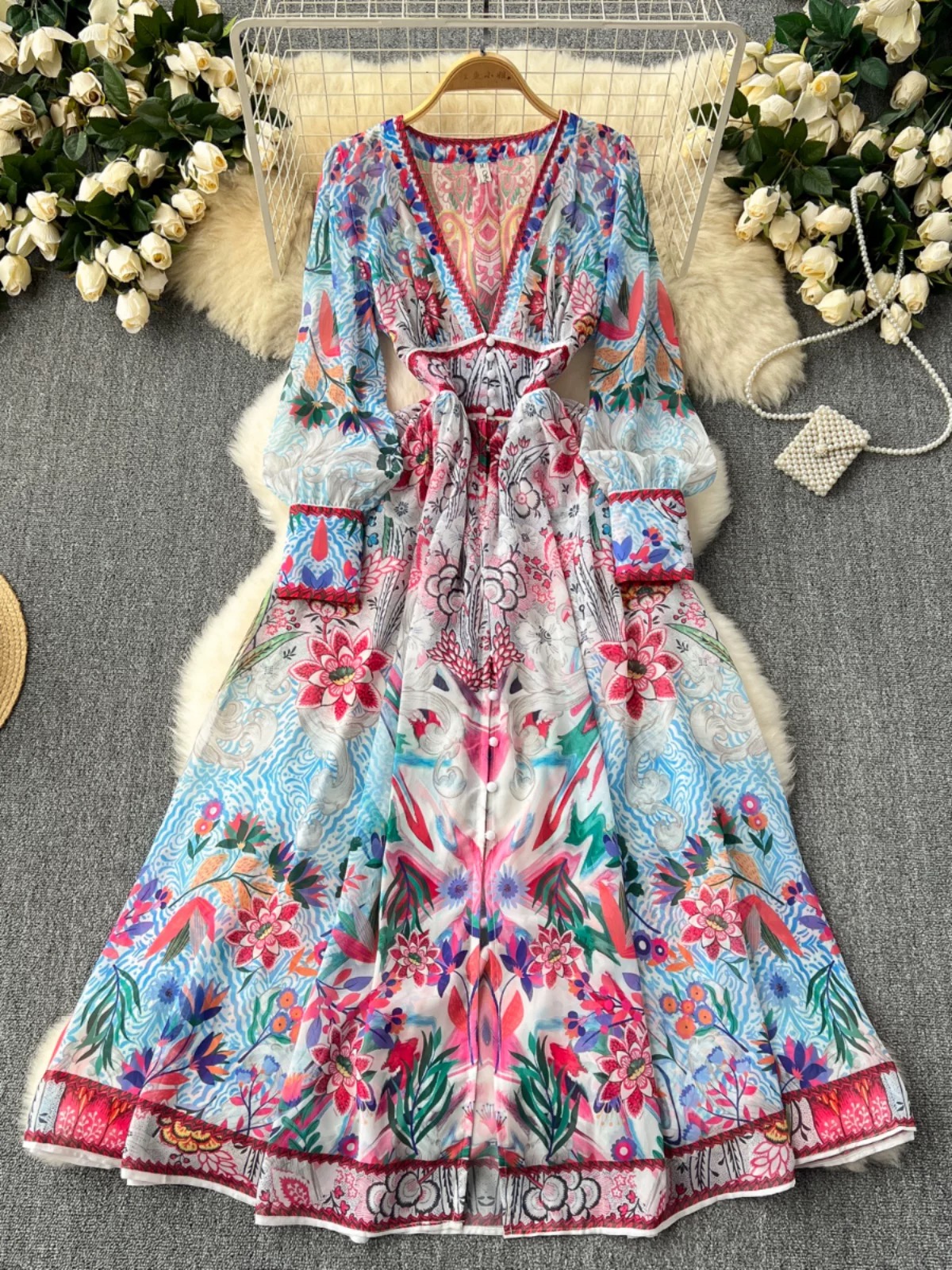 Vacations on the sand dress ED500 image