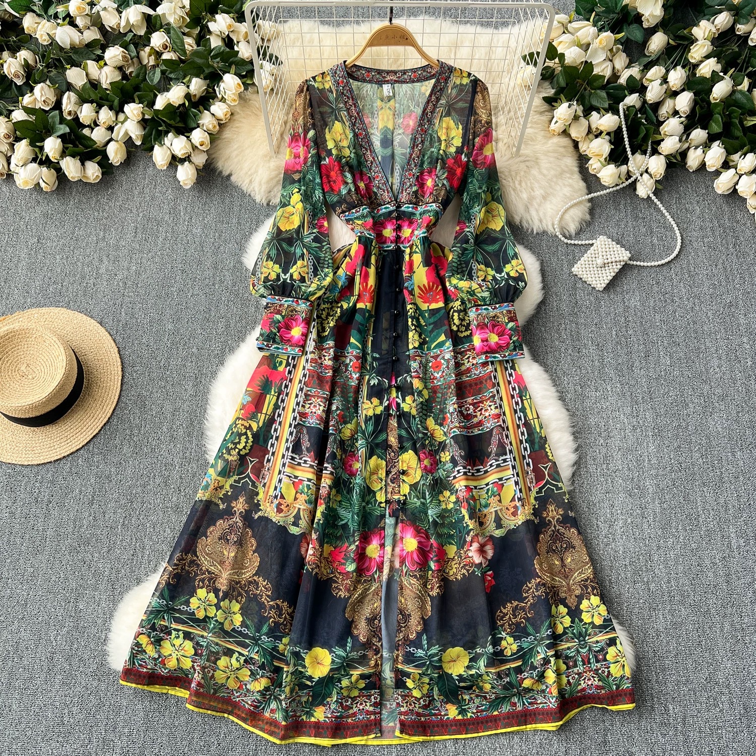 Vacations on the sand dress ED500 image