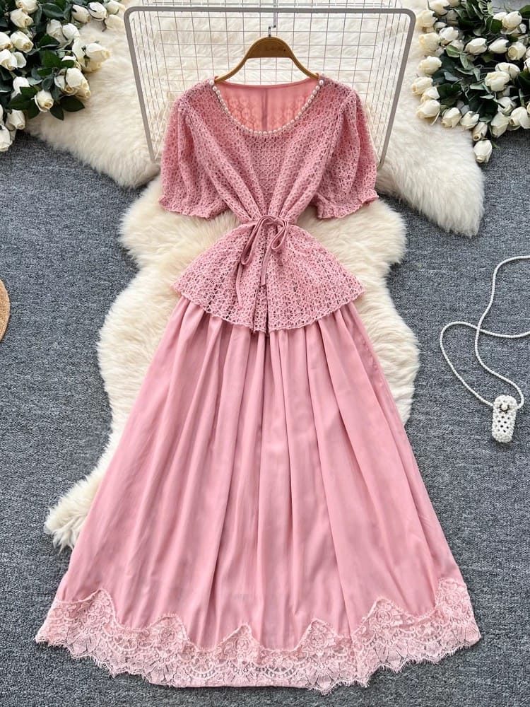 Play nice lace dress FD498 image