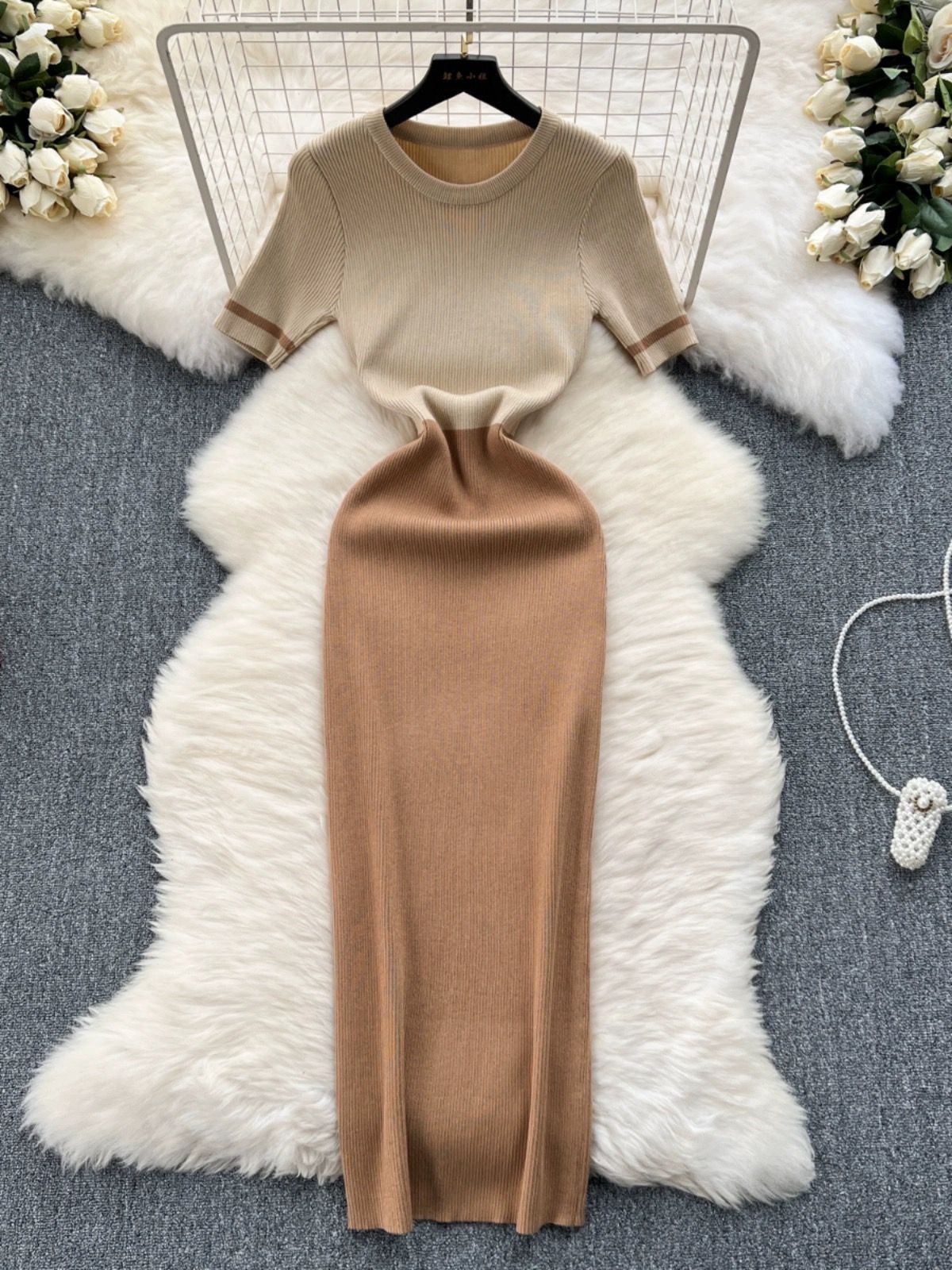 Baby we are solid dress KBC190 image