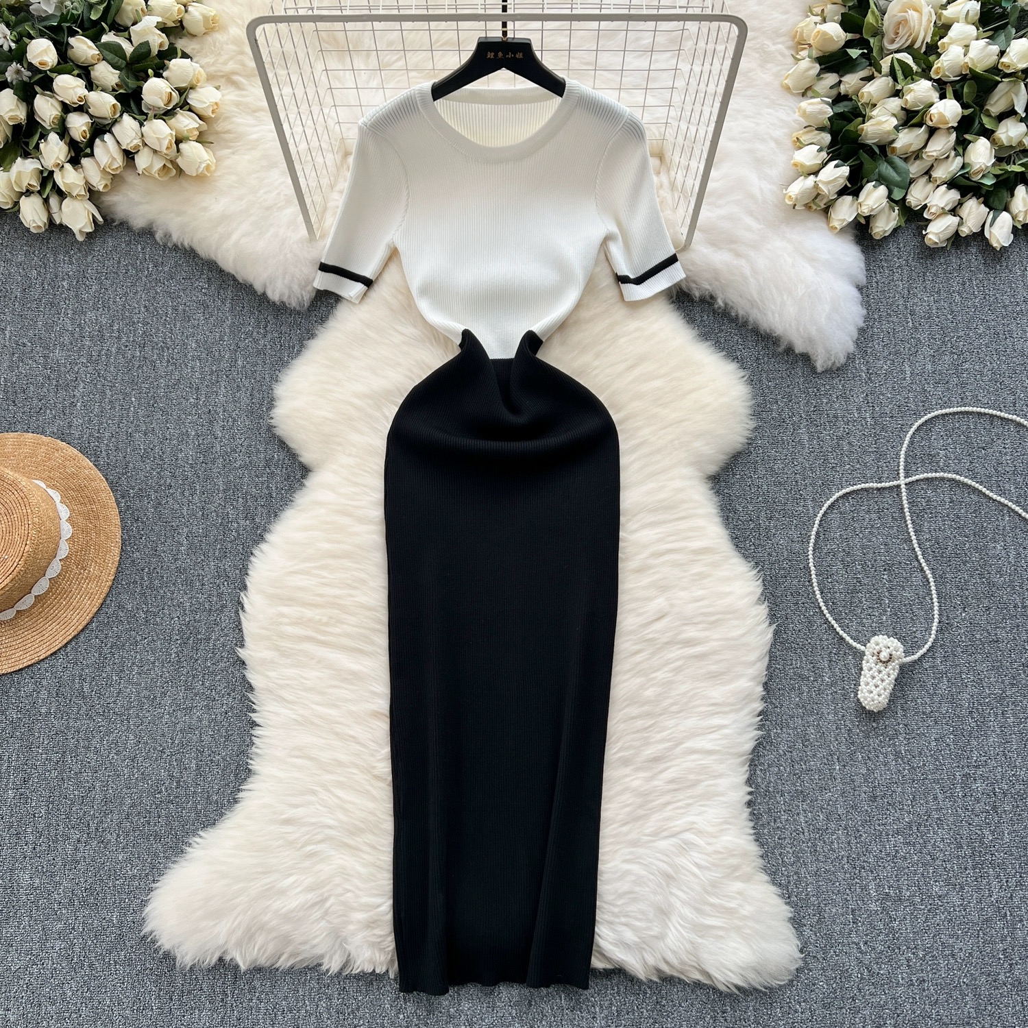 Baby we are solid dress KBC190 image