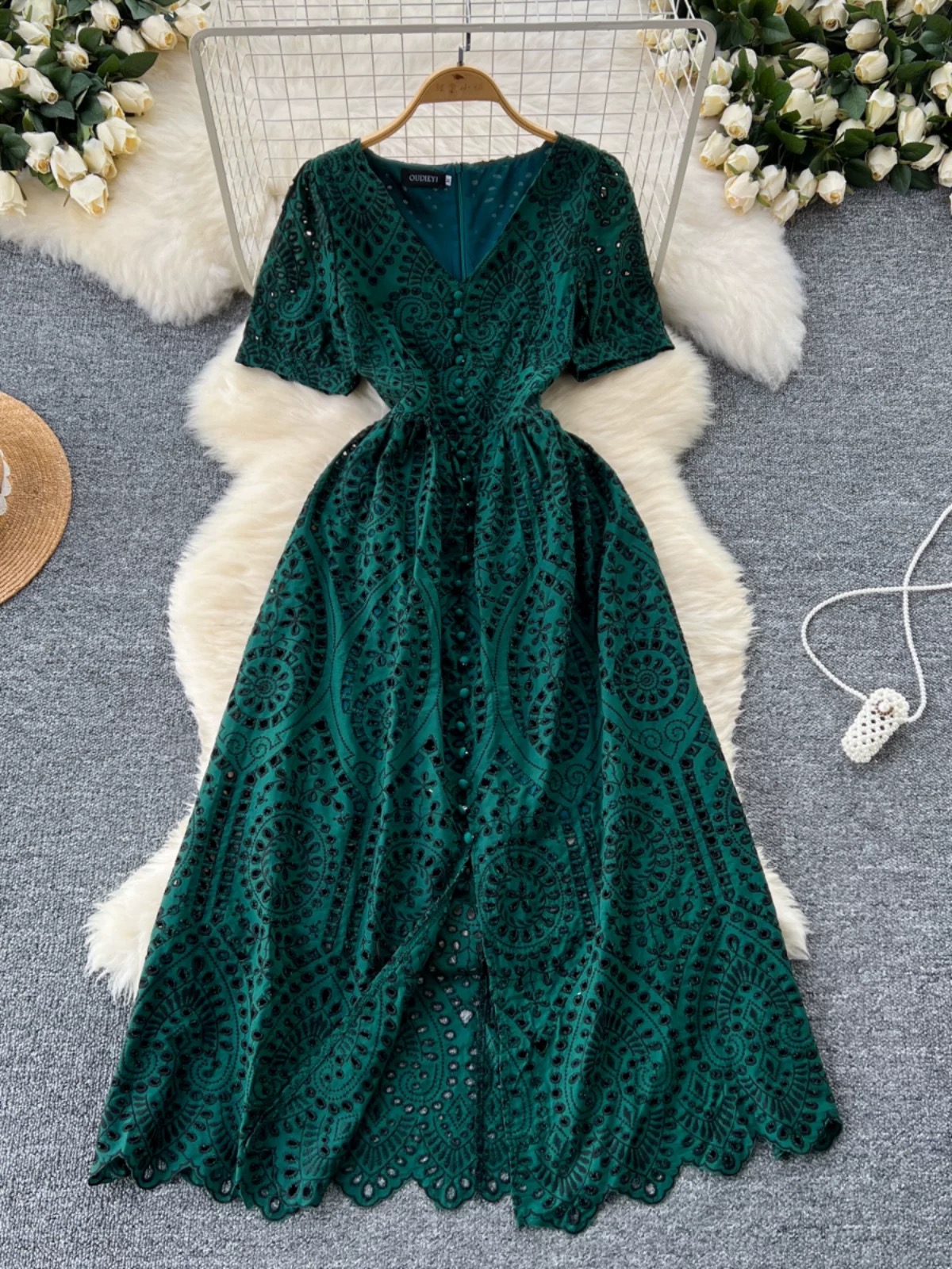 City walk lace dress FD1375