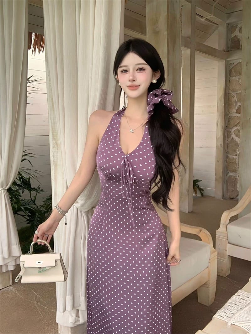 Effortless slay polka dress CD365 image