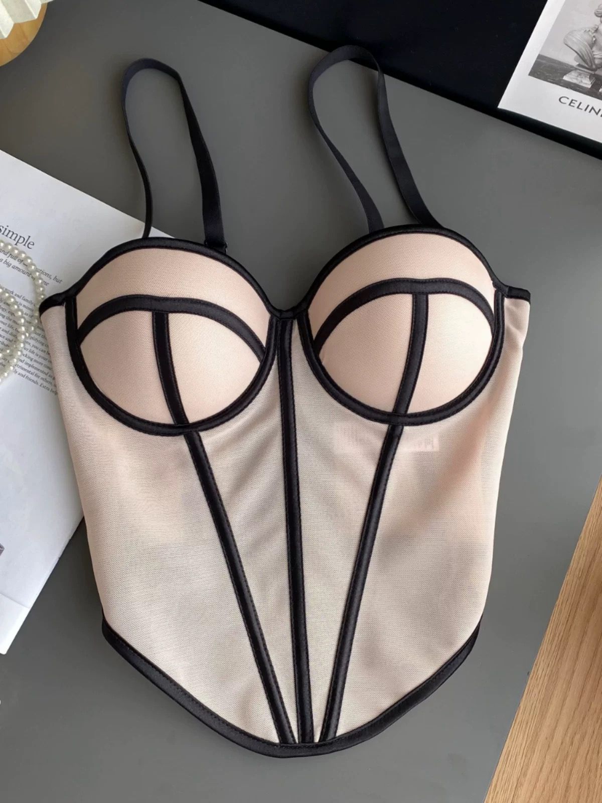 Lucky day corset top CS123 image