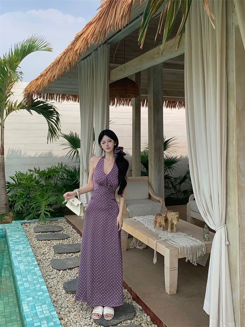 Effortless slay polka dress CD365 image