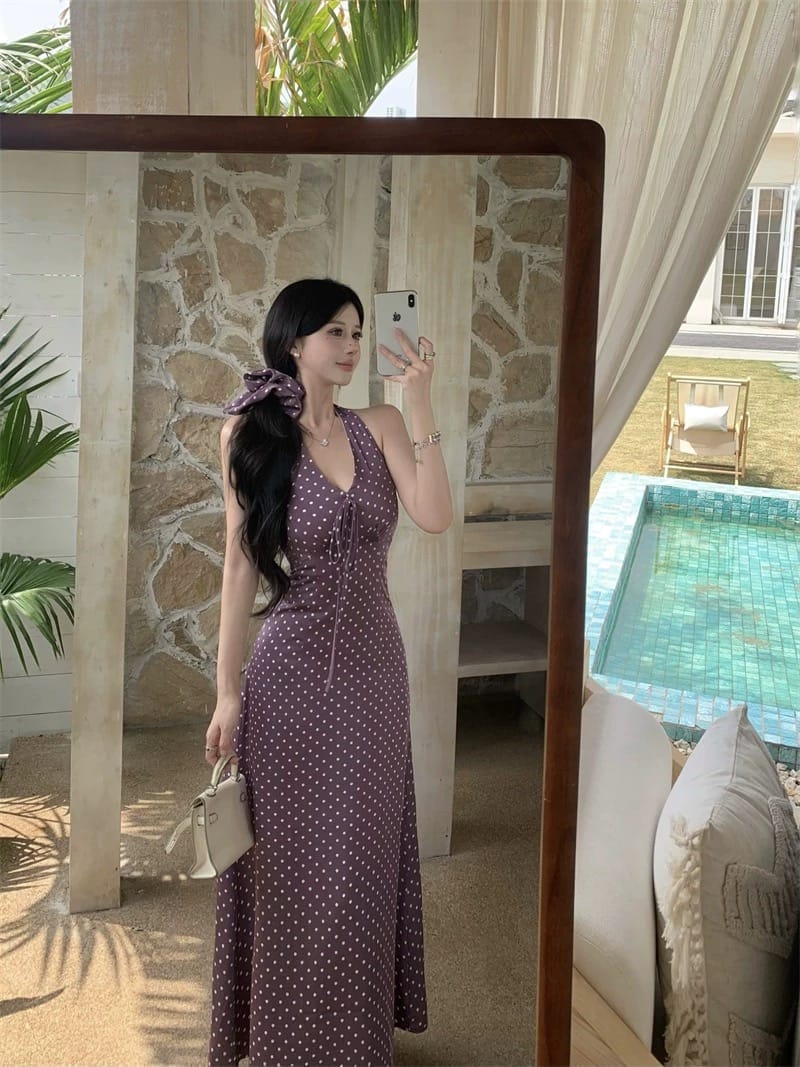 Effortless slay polka dress CD365 image