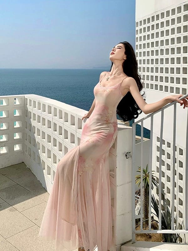 Pink season dress CD368 image