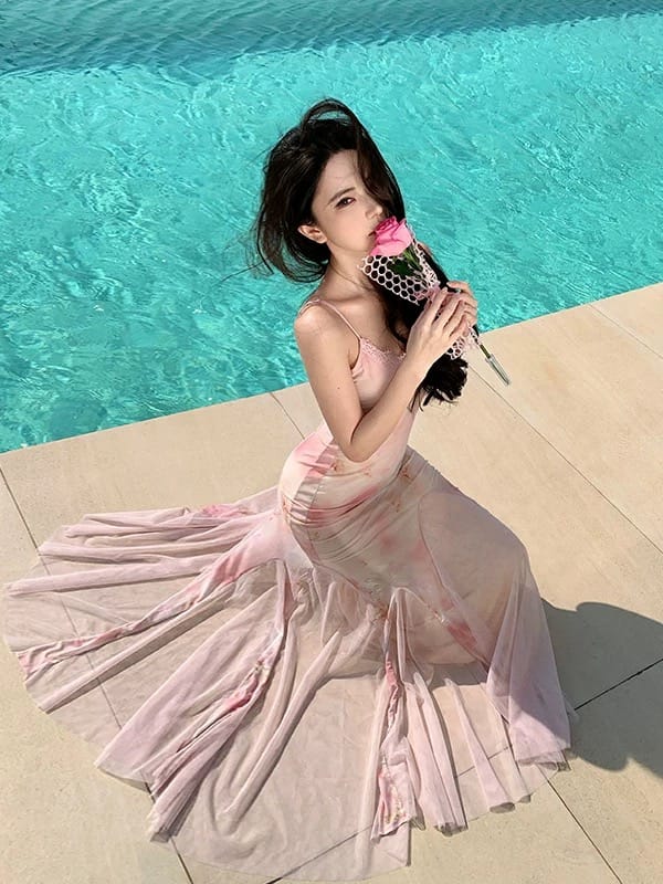 Pink season dress CD368 image