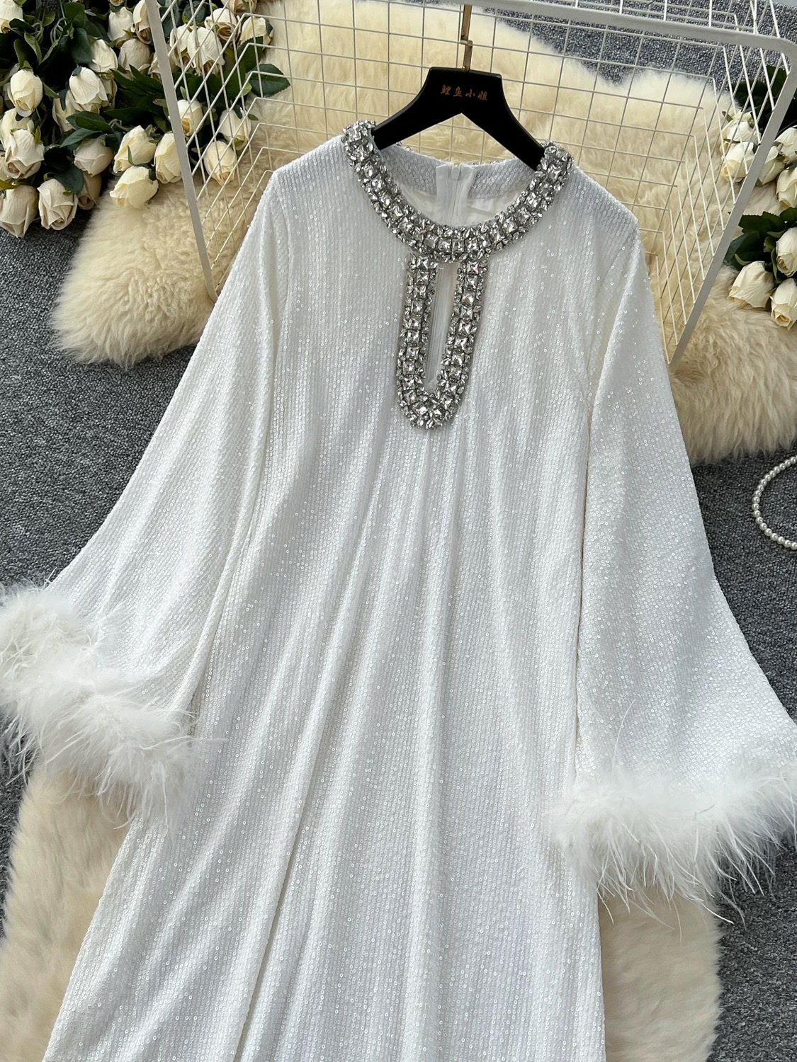 Better days ahead diamond sparkle dress EVD259 image
