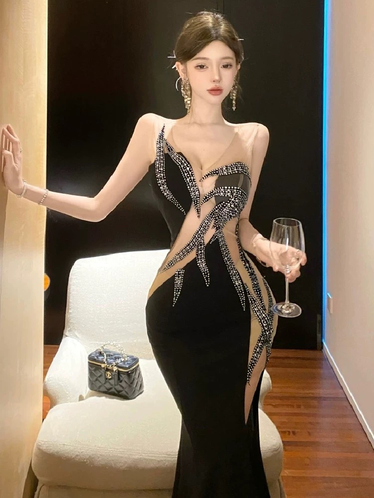 Diamond girl party dress EVD177 image