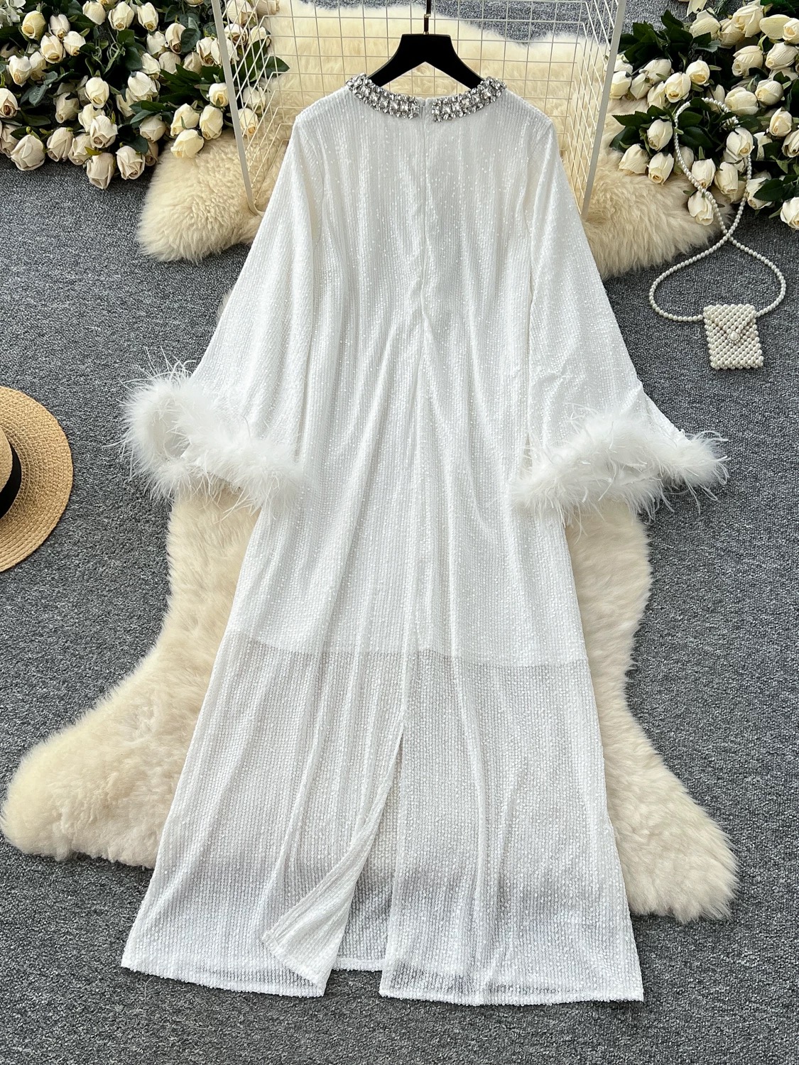 Better days ahead diamond sparkle dress EVD259 image