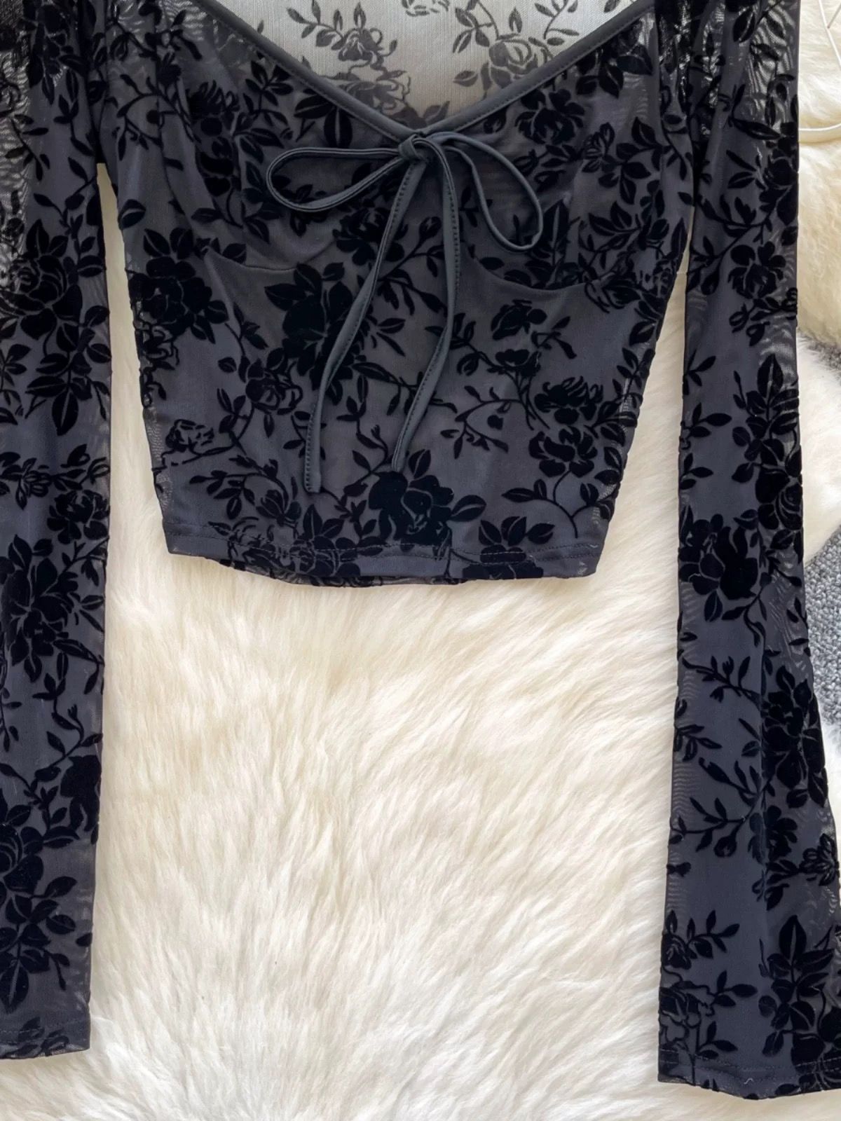 Casual meets black top CTO789 image