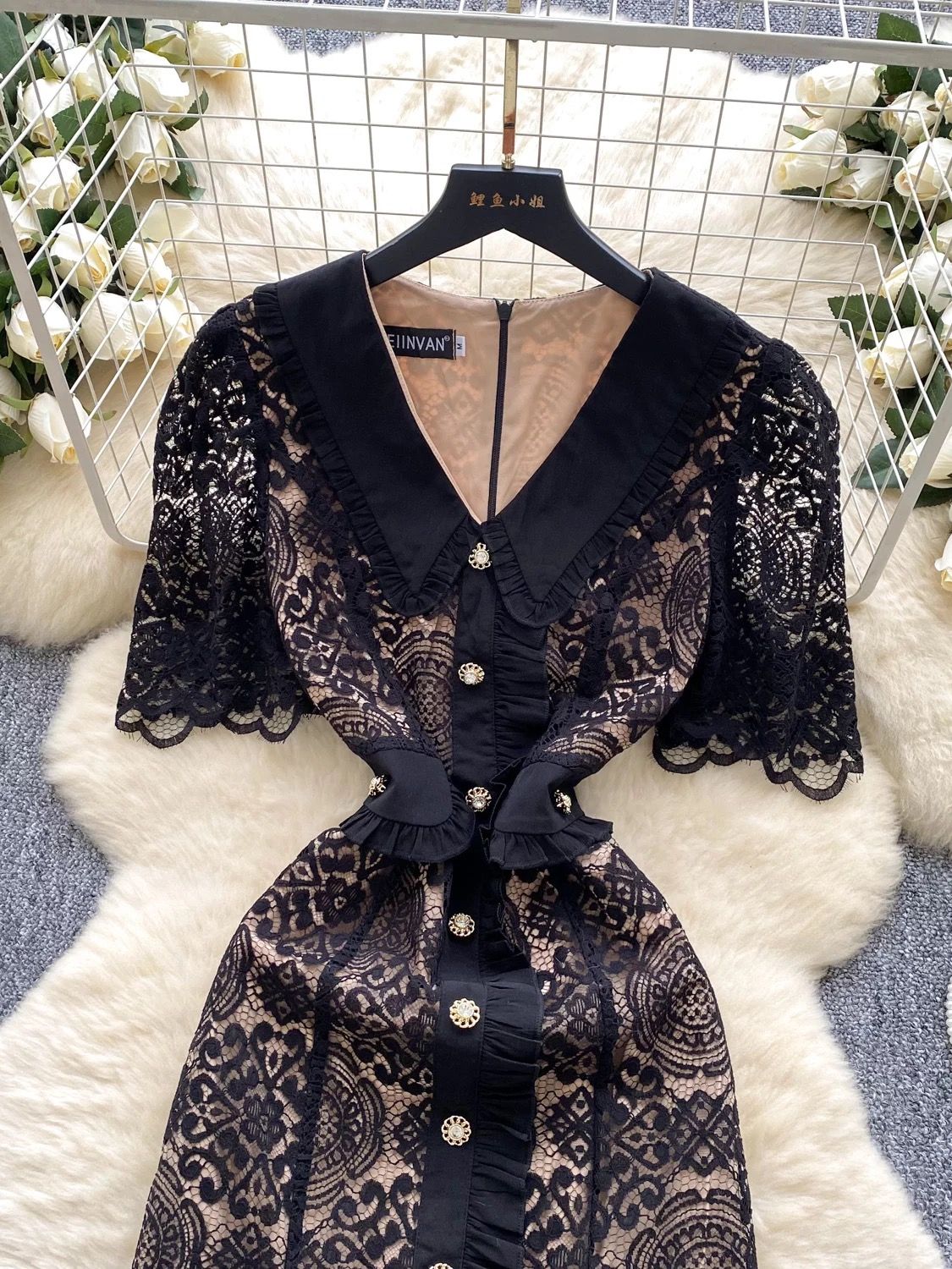 Avani royal lace dress  FD491 image