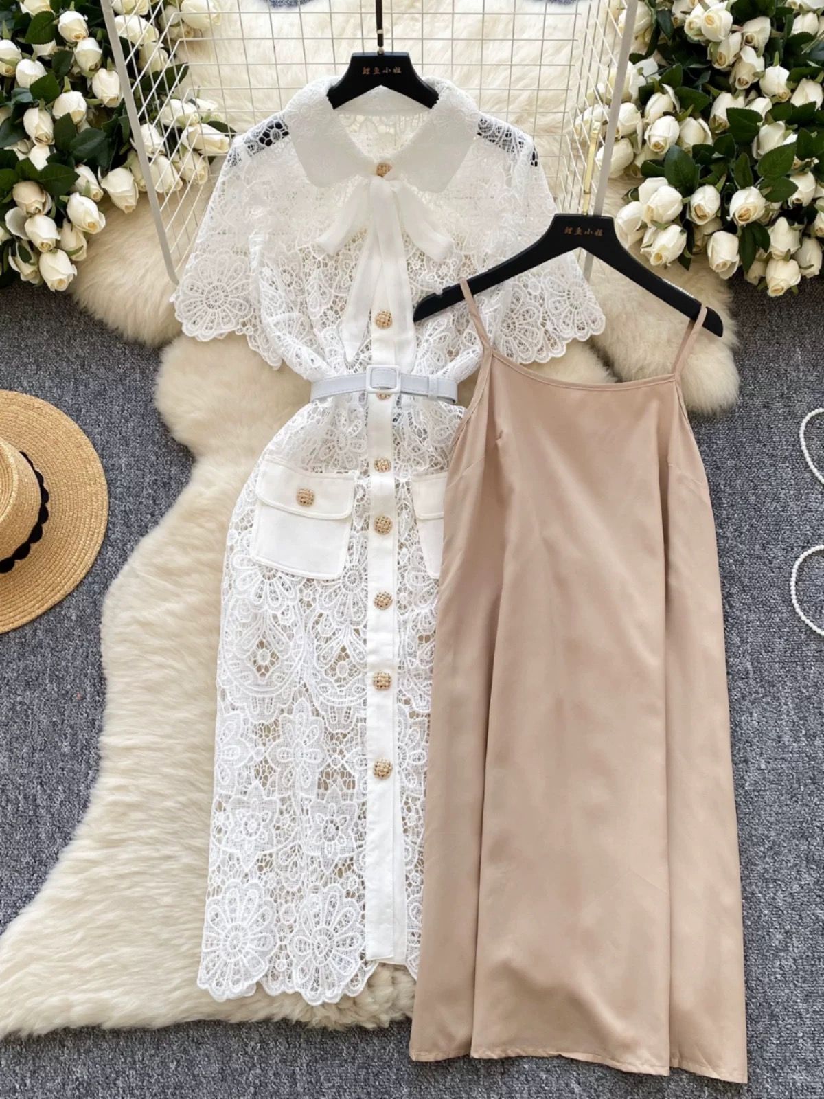 Always slay brave lace dress FBC322 image