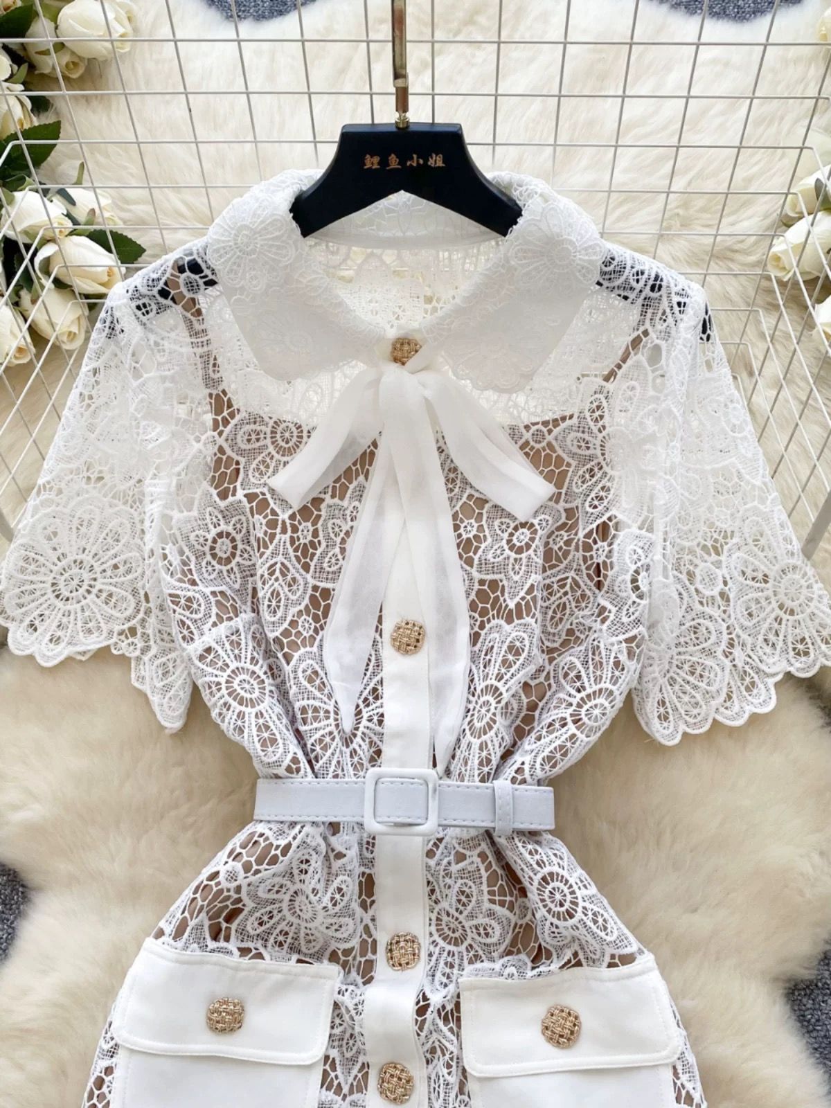 Always slay brave lace dress FBC322 image