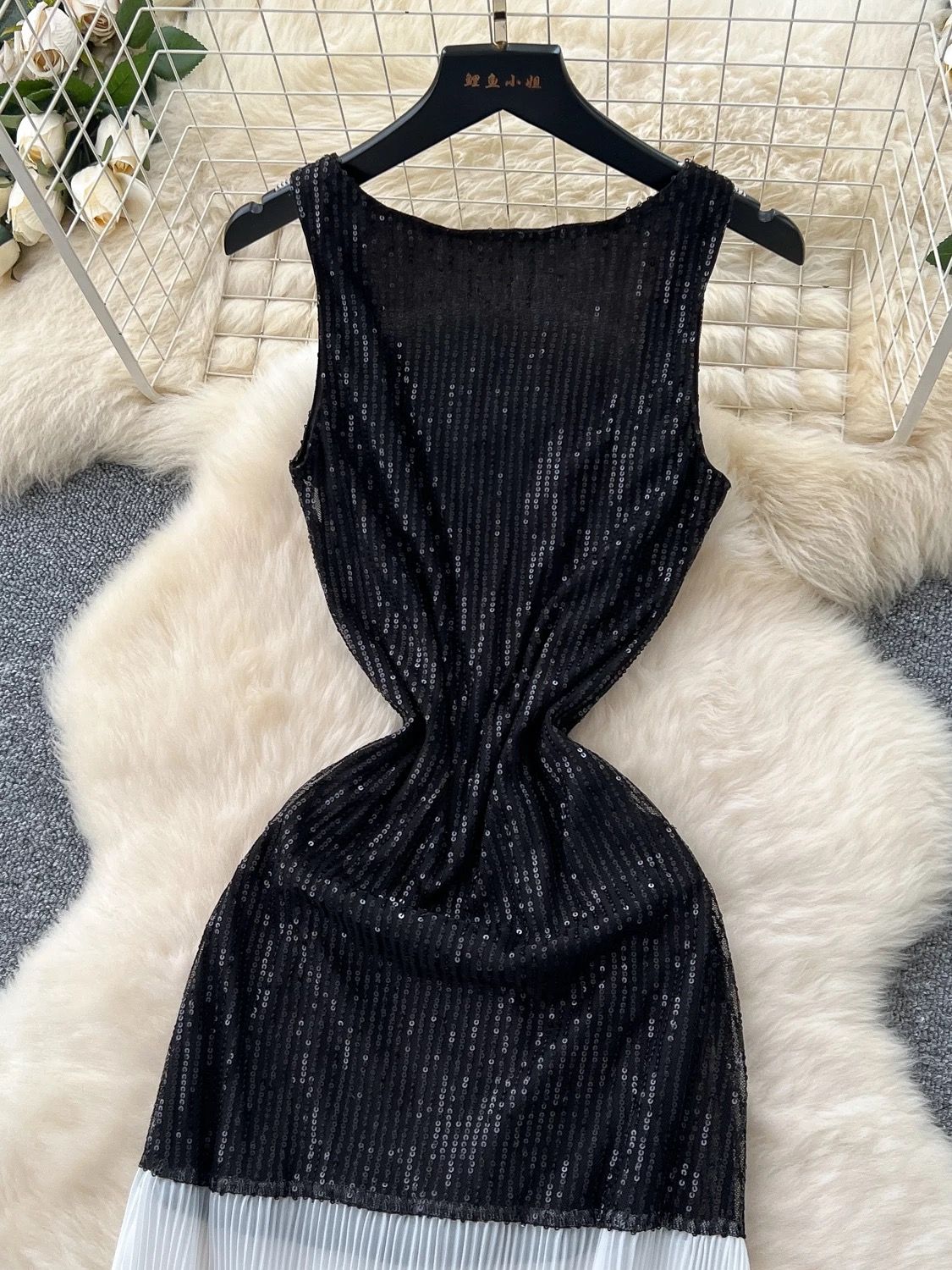 Good on this side sequin dress FD526 image