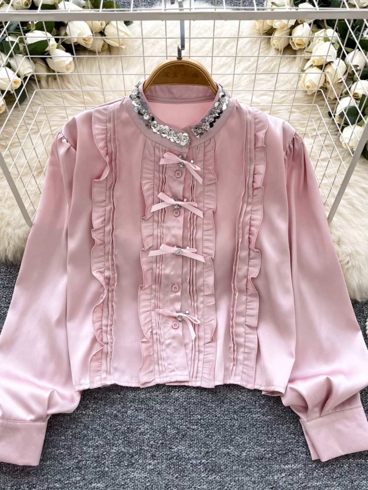 Covered in Print blouse BE343 image
