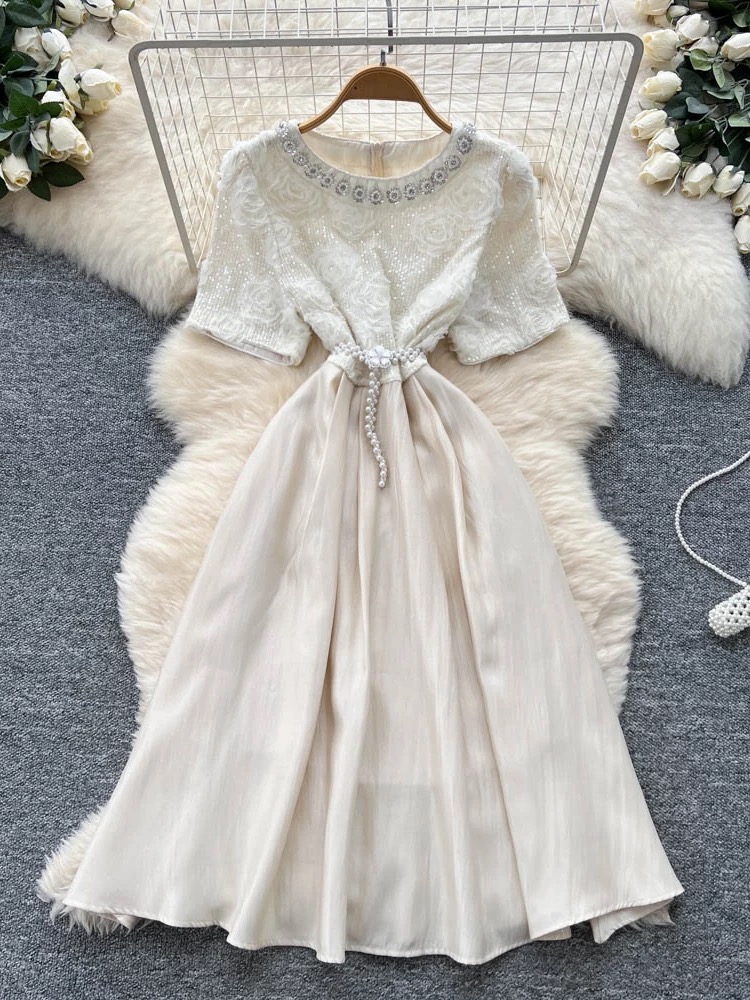 Don’t mess with my heart beaded dress FD532