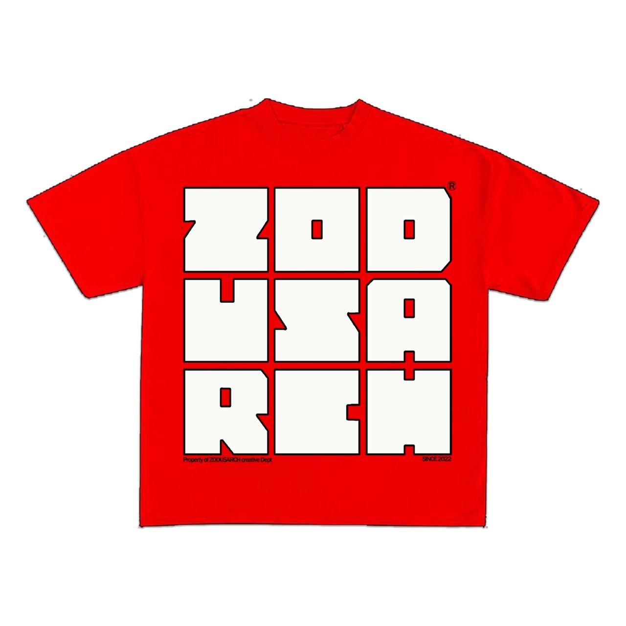 zodusarch logo tee image