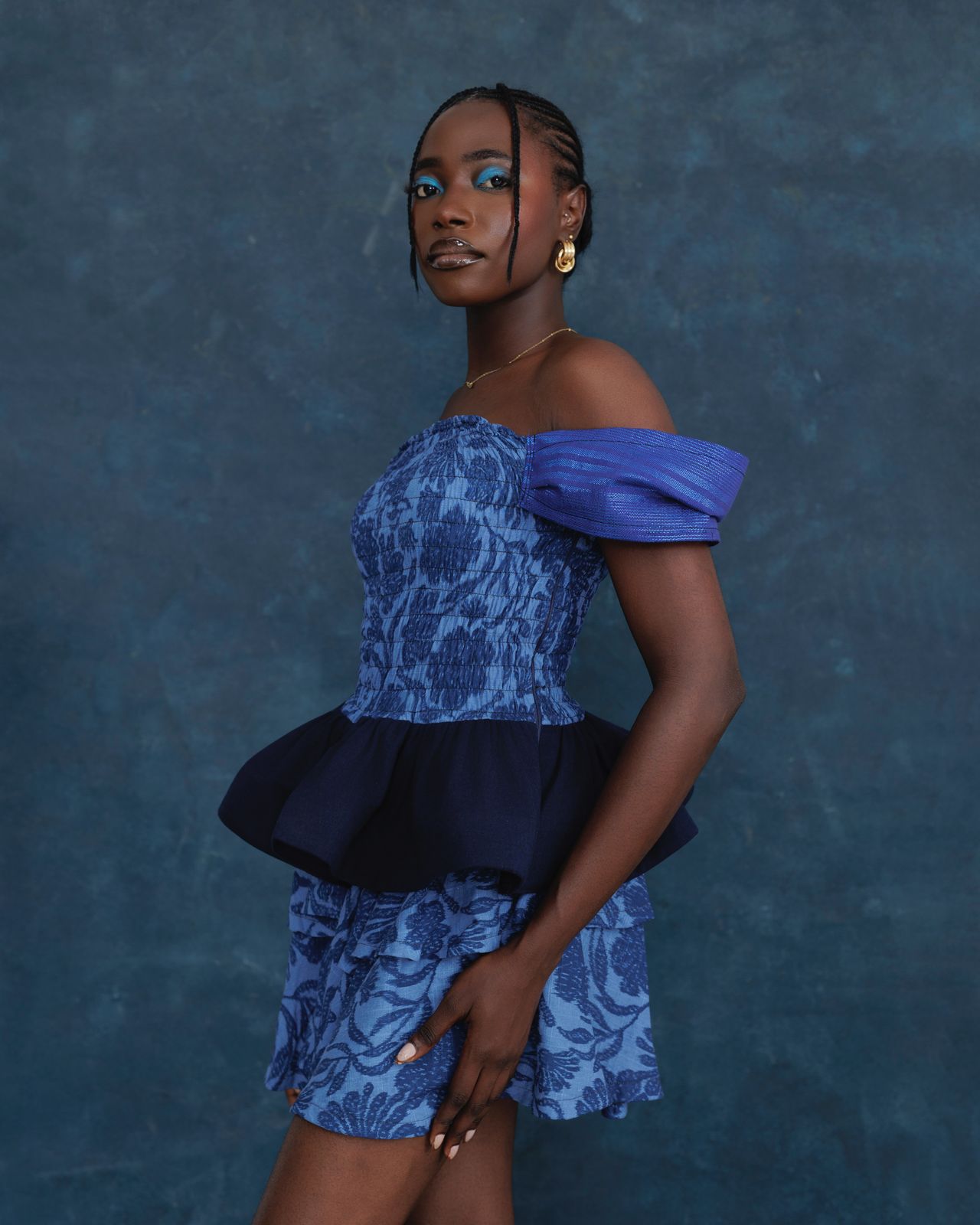 AYO PEPLUM TOP image