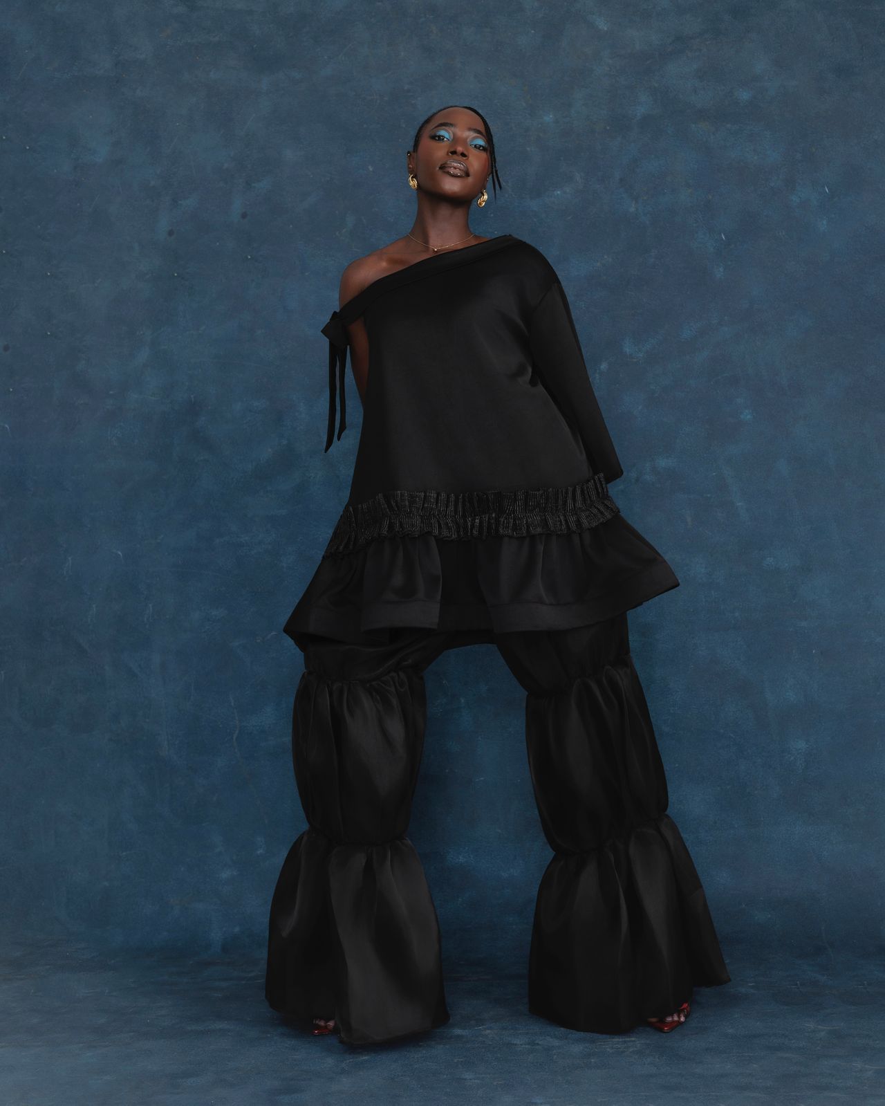 IRETI ORGANZA BUBBLE PANTS image