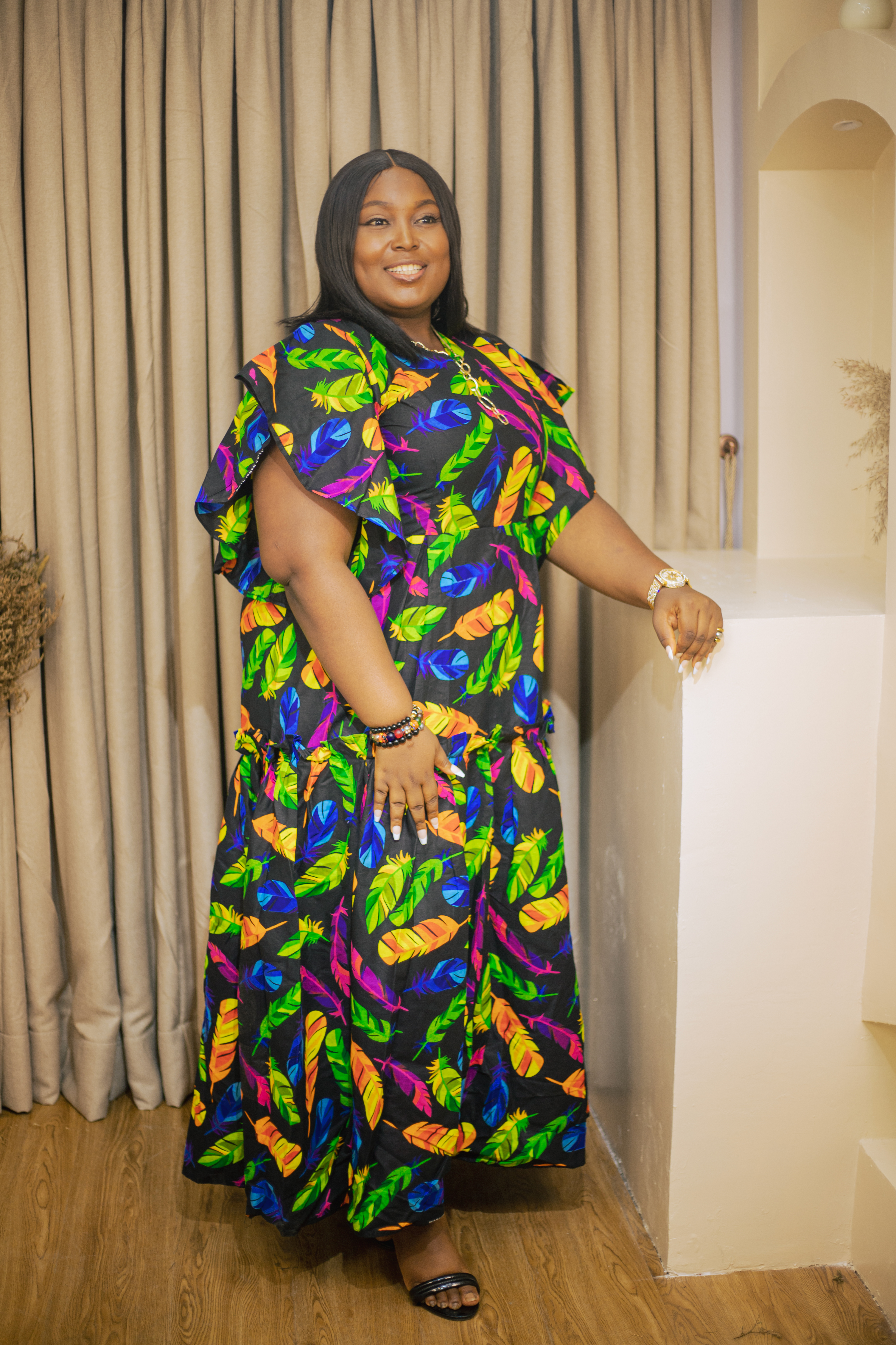Long Ankara Dress image