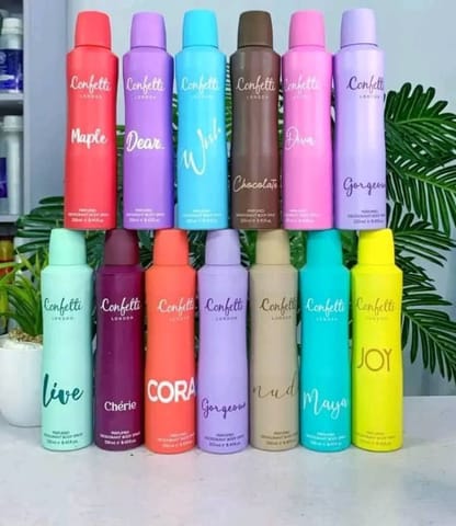 Confetti Deodorant Body Spray