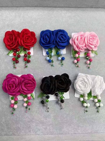 Flowery Earring (Rose)