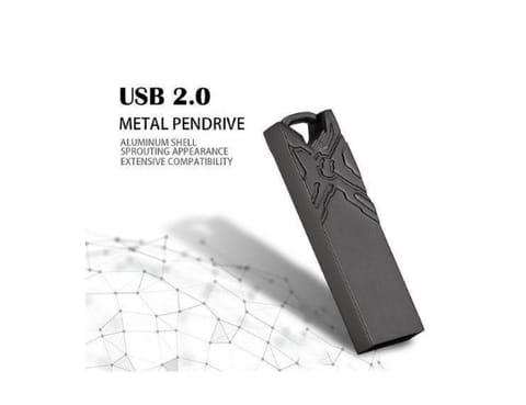 GUEETON 128GB Metal OTG Usb Flash Drive Waterproof 3D Embossment